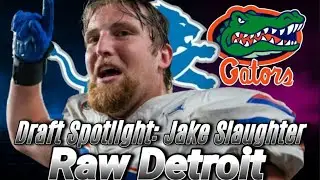 Detroit Lions Draft Spotlight: Jake Slaughter The Best Center In College Football...
