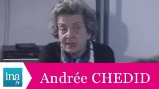 Andrée Chedid at Poetry Week - INA Archive