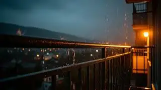 Rain and Thunder Sounds ASMR for Deep Sleep | White Noise for Relaxing, Studying, Stress Relief