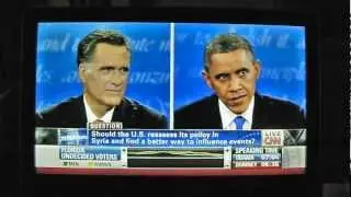 Obama & Romney Debate Libya & Syria / Un-edited