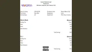 Income Statements (feat. SLI)