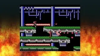 Contra 1 (NES) Full Playthrough [ No Continue & No Code Used ]