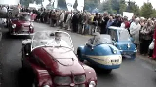 Microcars line up Goodwood Revival 2006, Peel P50 and so on