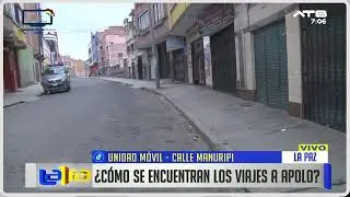Mejoran las salidas a Apolo desde La Paz, aunque persisten dificultades en la carretera