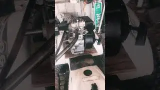 My Tiller engine 🤫😏 #briggsandstratton