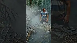 #dreamscreenai #ohhhhh #god #too #big #crocodile