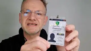 Holographic Staff ID Badge Employee ID Cards
