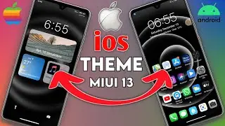 MIUI 13 Convert To ios 16 | best ios 16 theme for miui 13 | ios theme for miui 13 | Techy kartik