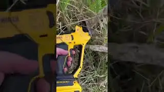 Save time and effort cutting branches with this DeWalt Power Pruner!
