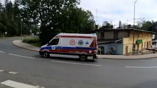 Alarmowo Karetka [P] Z-15 (Jelenia G&oacute;ra) Mercedes-Benz Sprinter na Forum ekonomiczne w Karpaczu.