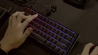 Sexy Keyboard Therapy ASMR Lube Application on a 60% Mechanical Board 1