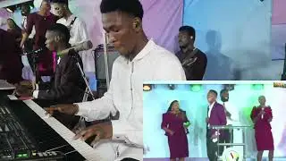 BAND CAM FOR THE ELECTRIFYING AFRICAN PRAISE MEDLEY 🔥