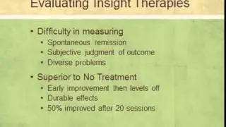 Ch 14 Insight Therapies part 2