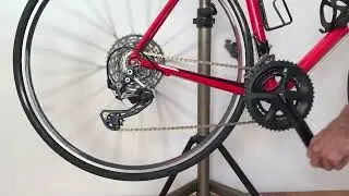 Easy climbing gears and faster downhill on road bike. Compact 50/34 & 10/42 cassette. (11/42, 11/36)