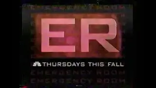 1994 NBC ER series debut promo