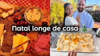 Véspera de Natal longe de casa 🎄 | Pavê de pêssego, sentimentos e metas