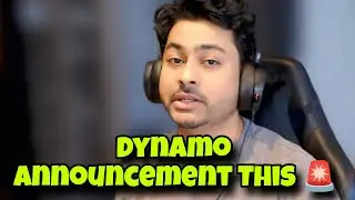 Dynamo New Announcement This 🚨