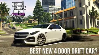 Albany V-STR Review and Customization! Best New 4 Door Drift Car in GTA Online??