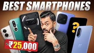 Top 5 Best Smartphones Under ₹25000 Budget ⚡ August 2025