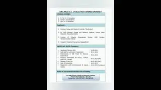 TNJFU-PG ADMISSION 2021-22 #shorts