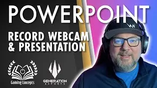 Как записать веб-камеру и презентацию в PowerPoint