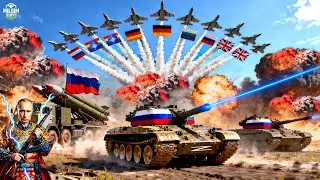 Target Locked! 98 NATO-US Jets Can't Escape While Flying Over Russian Skies &ndash; ARMA 3