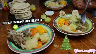 ✅ Delicioso Desayuno y Receta de SOPA DE RES (Cocina con Alby)