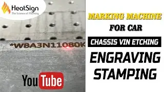 Marking Machine For Car Chassis VIN Etching | Engraving | Stamping