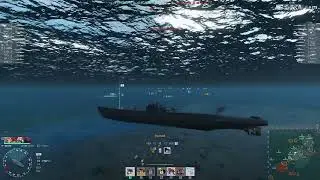 World of Warships: Full Round of T8 IJN I-56 (Anime BGM; Red Team: What's Cap???)