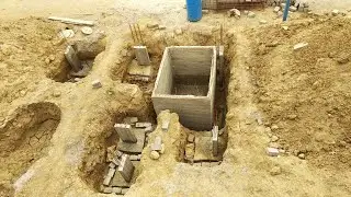 North town residensy phase 01 | Old block 80 yard plot ground work | Pcc Rcc Column foundation 2022