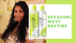 Devacurl Wavy Curls Routine