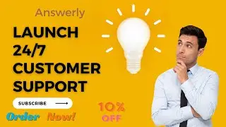Answerly// Amazing Appsumo Life Time Deal// 24/7 customer support // Chatbot