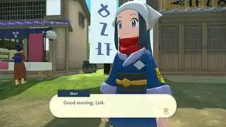Pokemon Legends Arceus, After Game Missions, A New Day Dawns, Talking to Captain Cyllene