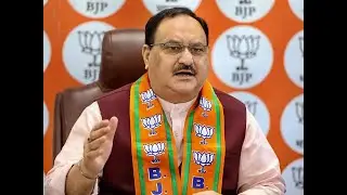 LIVE : बीजेपी अध्यक्ष जेपी नड्डा पहुंचे भोपाल | JP Nadda Bhopal Visit