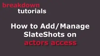OUT OF DATE - How to Upload and Manage SlateShots