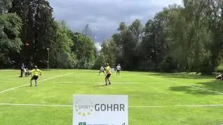 Swedish Nationals Frisbee - Double Disc Court (DDC) Final 2016 - rally