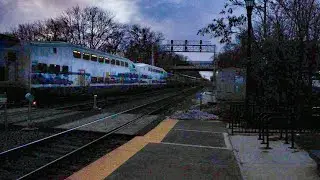 Railfanning at Highlands Station 12/20/25