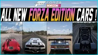 Forza Horizon 5 - ALL New Forza Edition Cars! FE Boosts + Gameplay!
