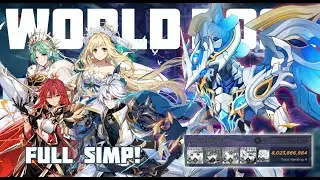 Grand Chase | World Boss Phase 1 | 8.023B Damage! (FULL SIMP!)