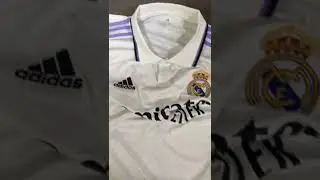 MineJerseys UCL Real Madrid Home Kit 2022/23 Unboxing Review