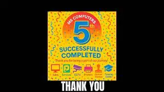 MS COMPUTERS 5 years Completed Celebrations #mscomputershusnabad #mscomputers #shortsfeed #trending