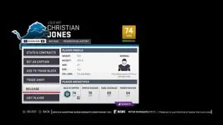 Madden NFL 19 HH WEEK 1 PLAYER EDITING YEAR 1 2018 LIONS