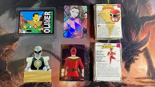 Power Rangers Card Collection Update! RARE Obscure Cards + Huge Vintage Cut-Out Card Collection!!