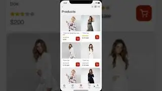 React Native Store UI Static Template Demo (Light Mode)