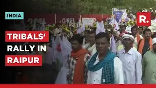 Chhattisgarh: Tribals Hold Rally Over Delisting Issue & Alleged Religious Conversion