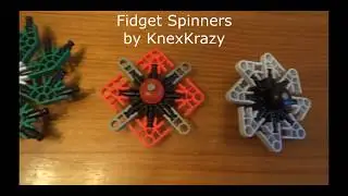 9 K'nex Fidget Spinners [KnexKrazy]