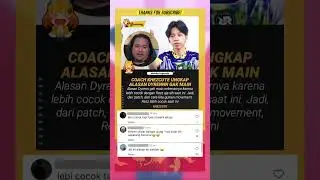 Coach Khezcute Ungkap Alasan Dyrenn Dicadangkan, Rezz Jadi Andalan RRQ!