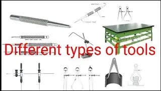Different types of tools (বিভিন্ন প্রকার টুলস) #marking #tools #cutting #measuring #hand #mechine 