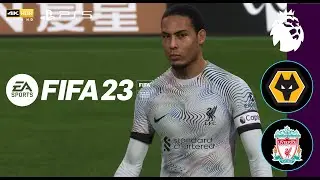 Wolverhampton Wanderers vs Liverpool | Premier League | 4 FEB 2023 | Realistic 4KUHD | FIFA 23 | PS5