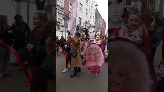 Saint Brigid's Day Parade in Capel Street Dublin Ireland 2025